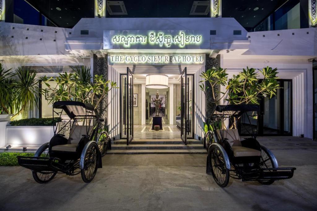 The Cyclo Siem Reap Hotel Bagian luar foto